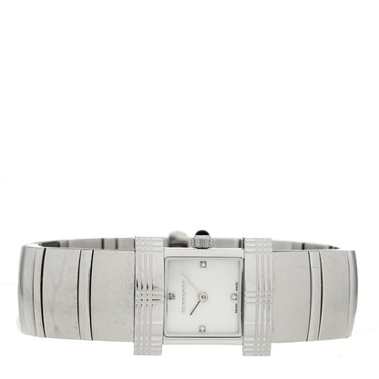 Stainless Steel Diamond Mother of Pearl 24mm Quartz Watch BU4500