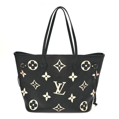 Empreinte Monogram Giant Neverfull MM Black Beige
