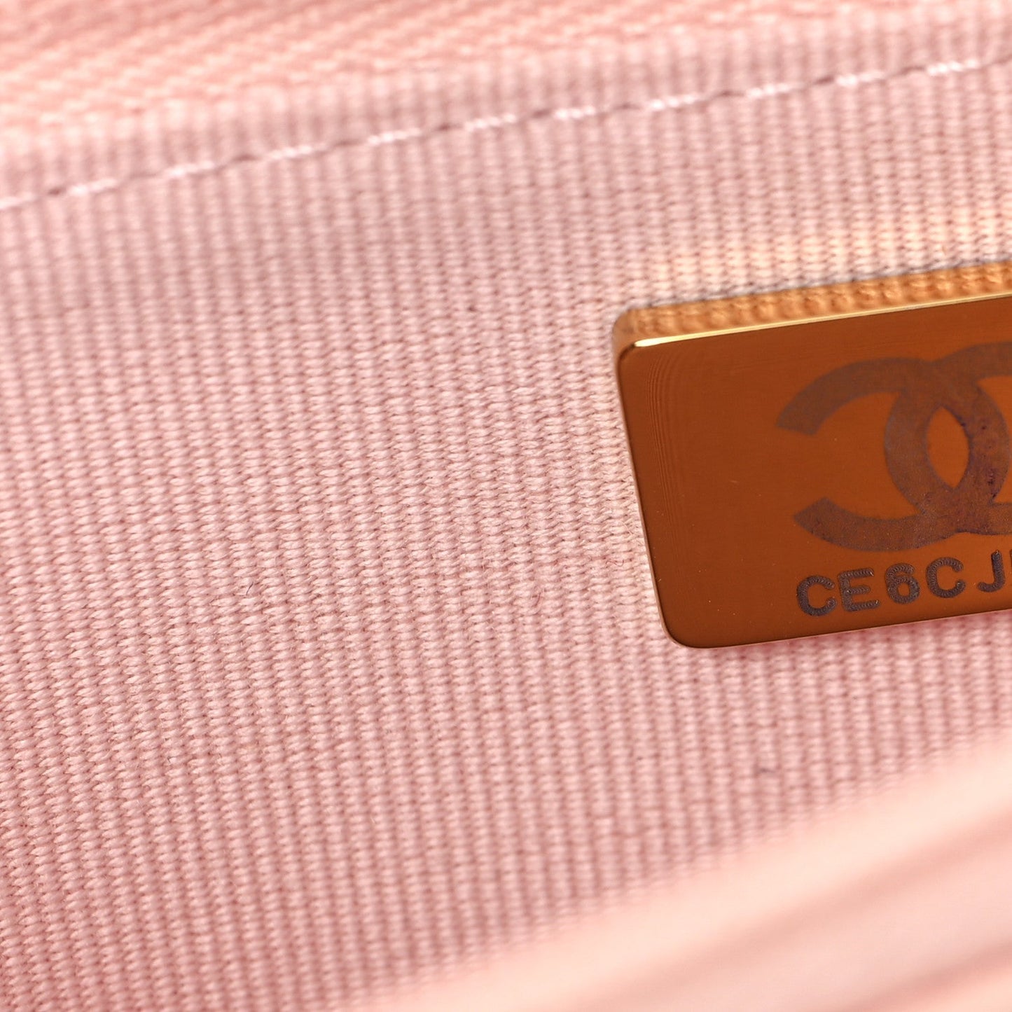 Calfskin Quilted Perfect FIt Wallet On Chain WOC Light Pink