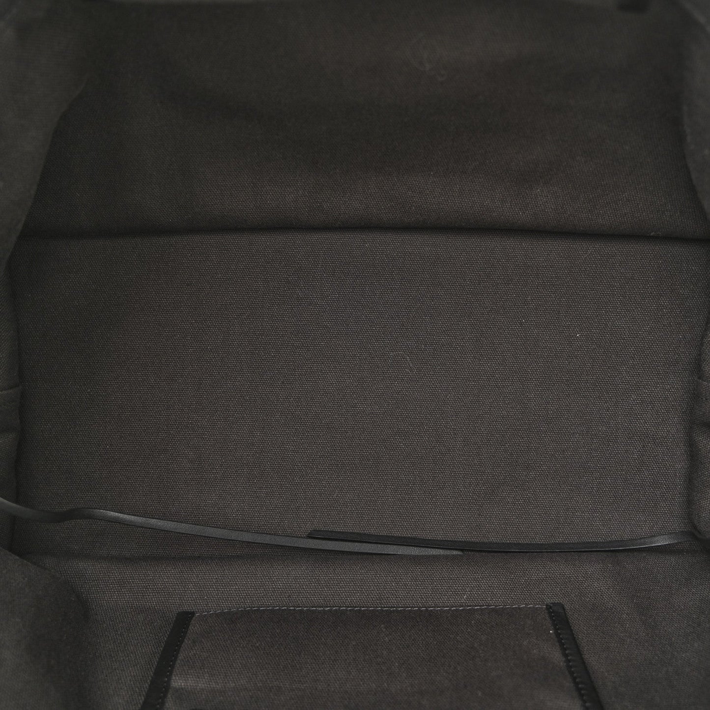 Cotton Twill East West Idaho Tote Dark Grey