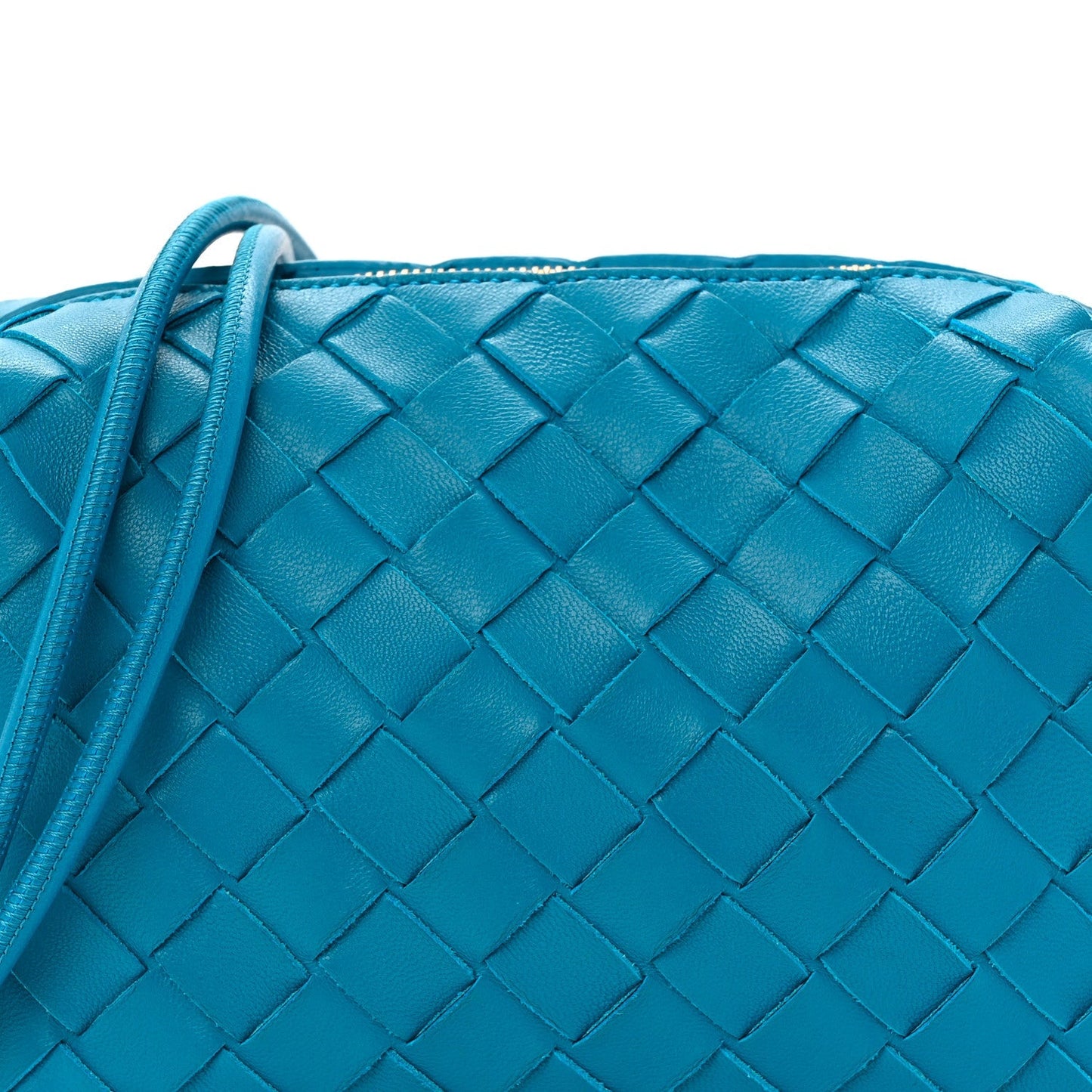 Nappa Intrecciato Mini Loop Camera Bag Blueprint