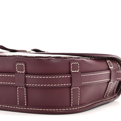 Goyardine Belvedere II PM Messenger Bag Bordeaux