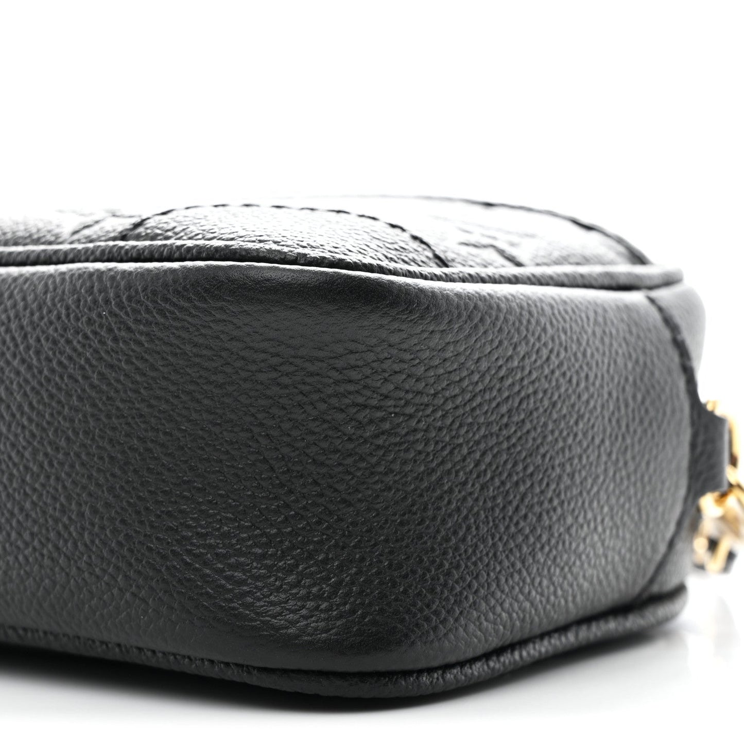 Empreinte Monogram Tiny Camera Bag Black