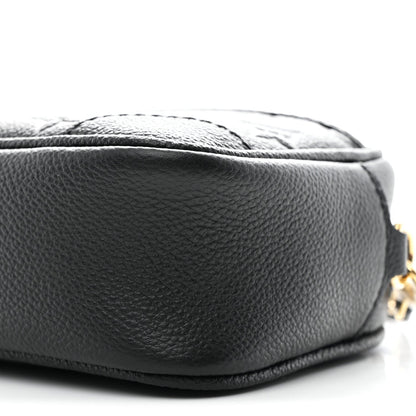 Empreinte Monogram Tiny Camera Bag Black