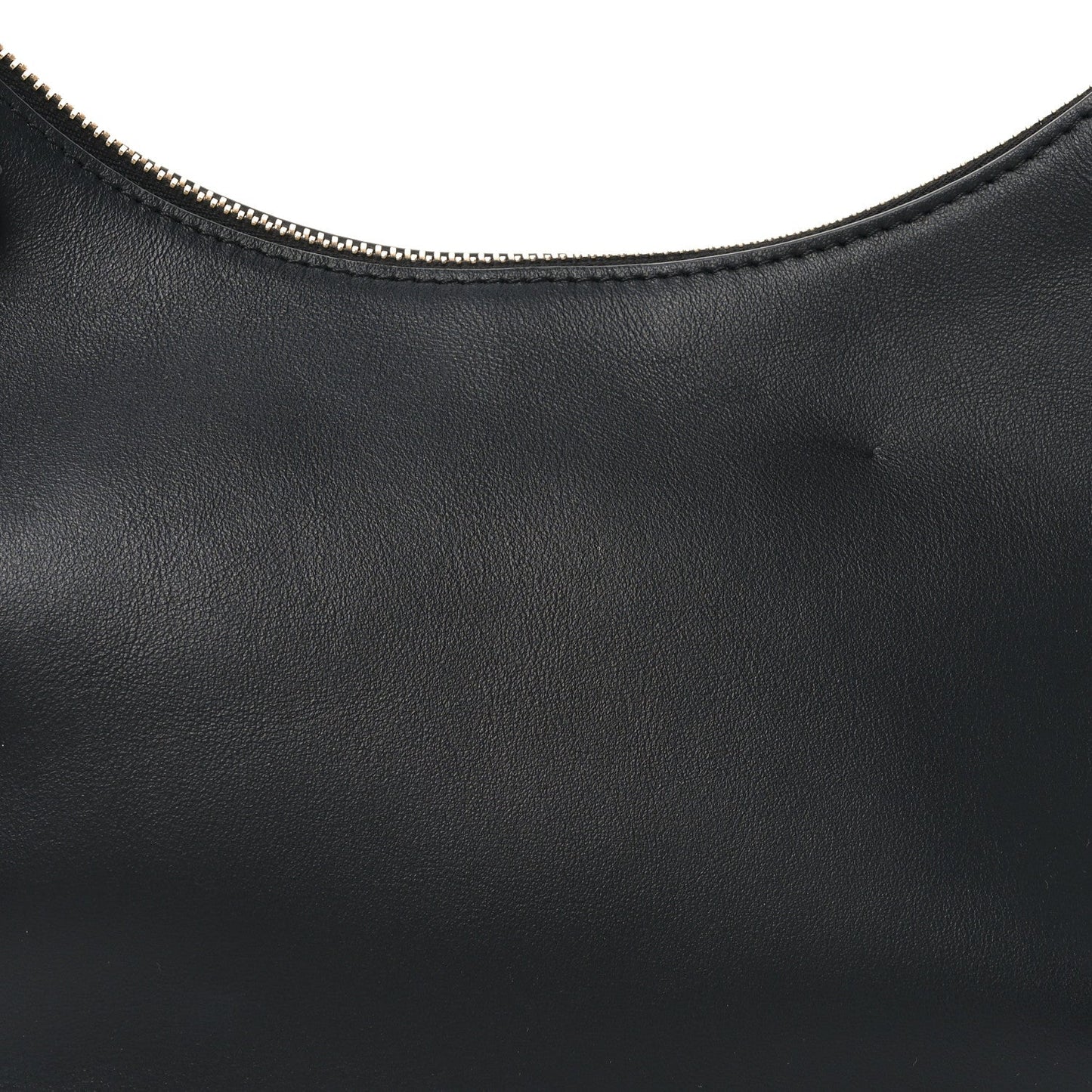 Vitello Grace Matte Small Fendigraphy Hobo Bag Black