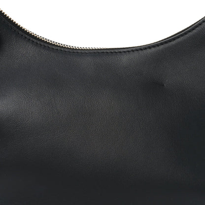 Vitello Grace Matte Small Fendigraphy Hobo Bag Black