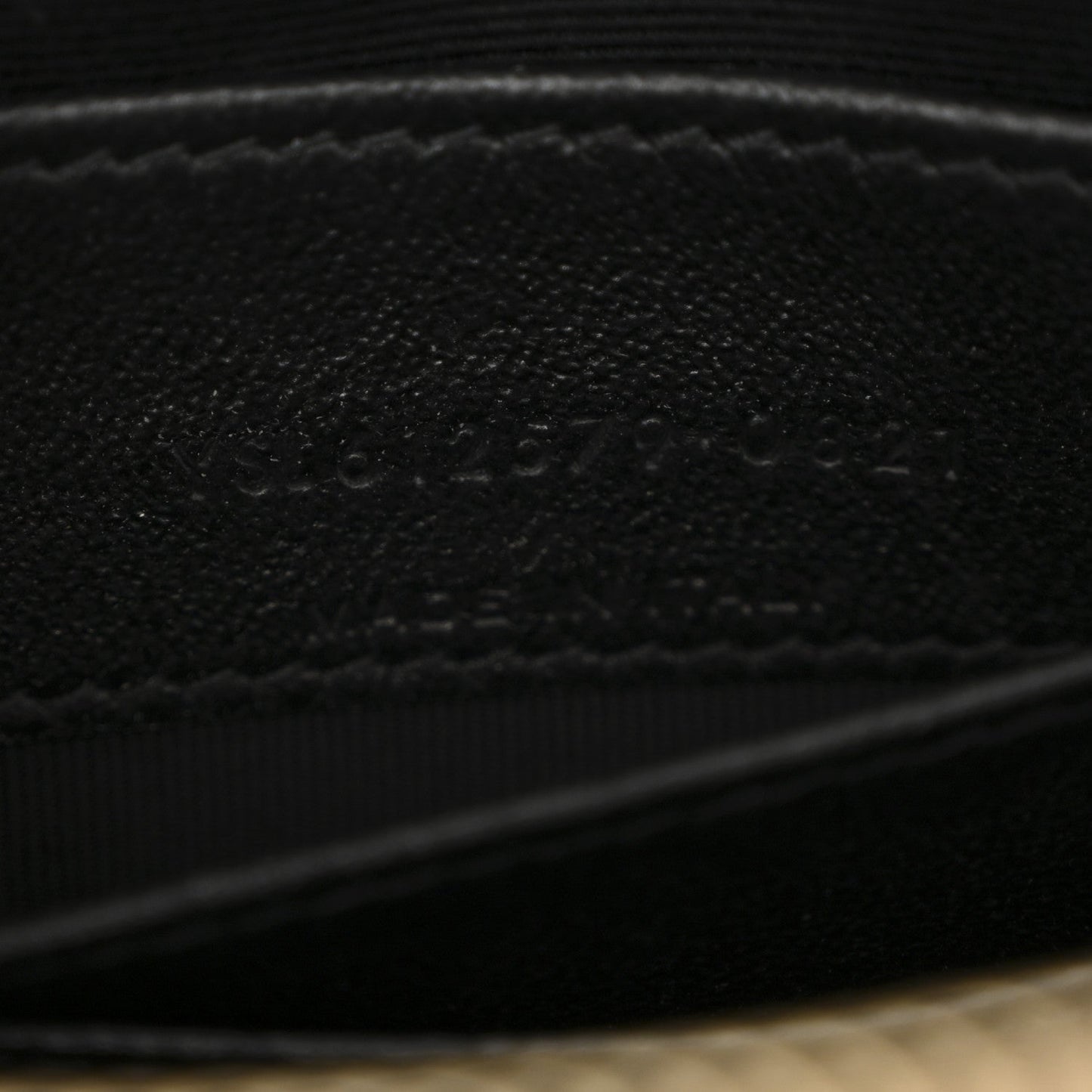 Calfskin Suede Matelasse Monogram Mini Lou Camera Bag Black