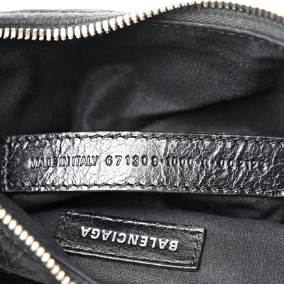 Agneau Arena Le Cagole Shoulder Bag XS Black