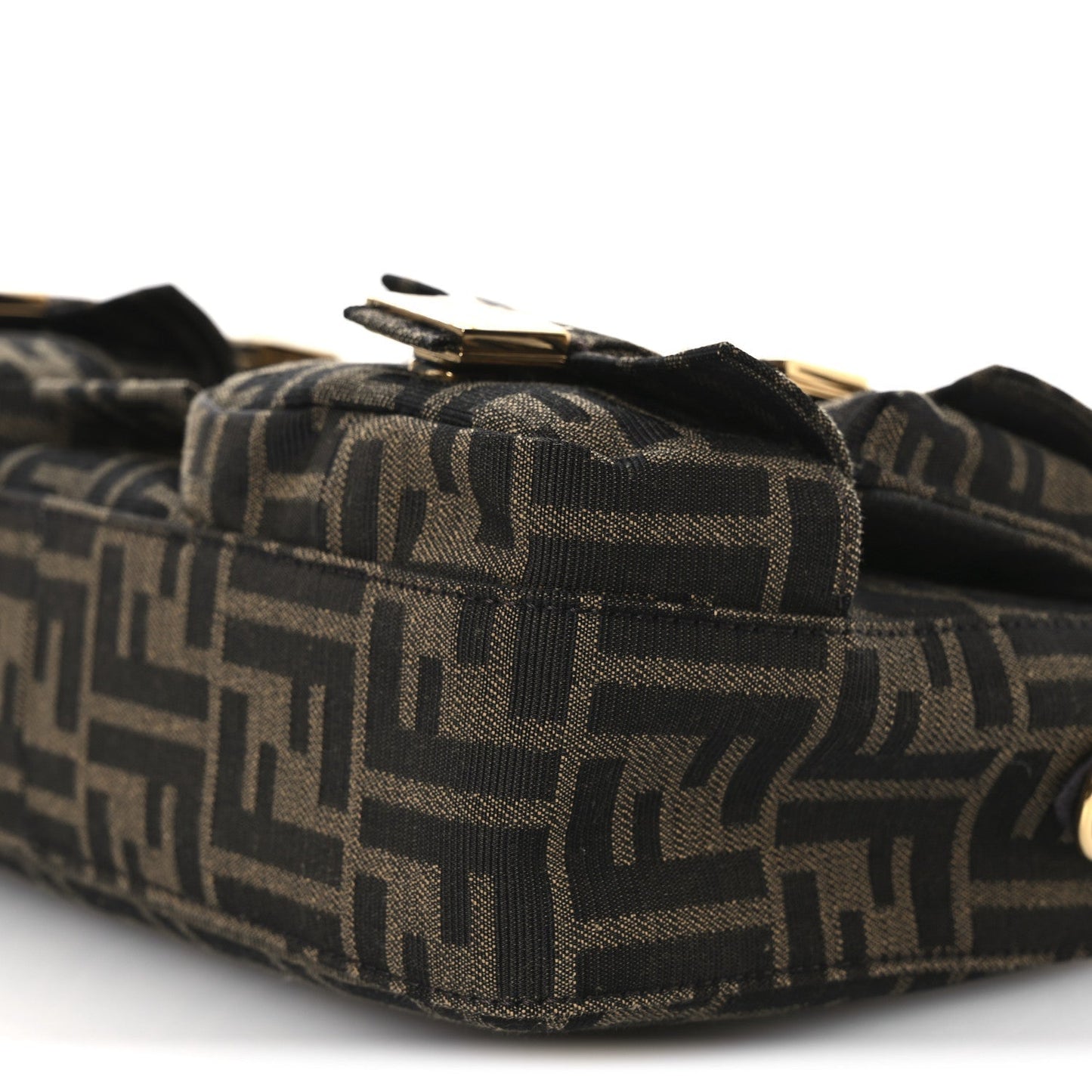 Fabric Jacquard FF 1974 Multipocket Baguette Tobacco Moro