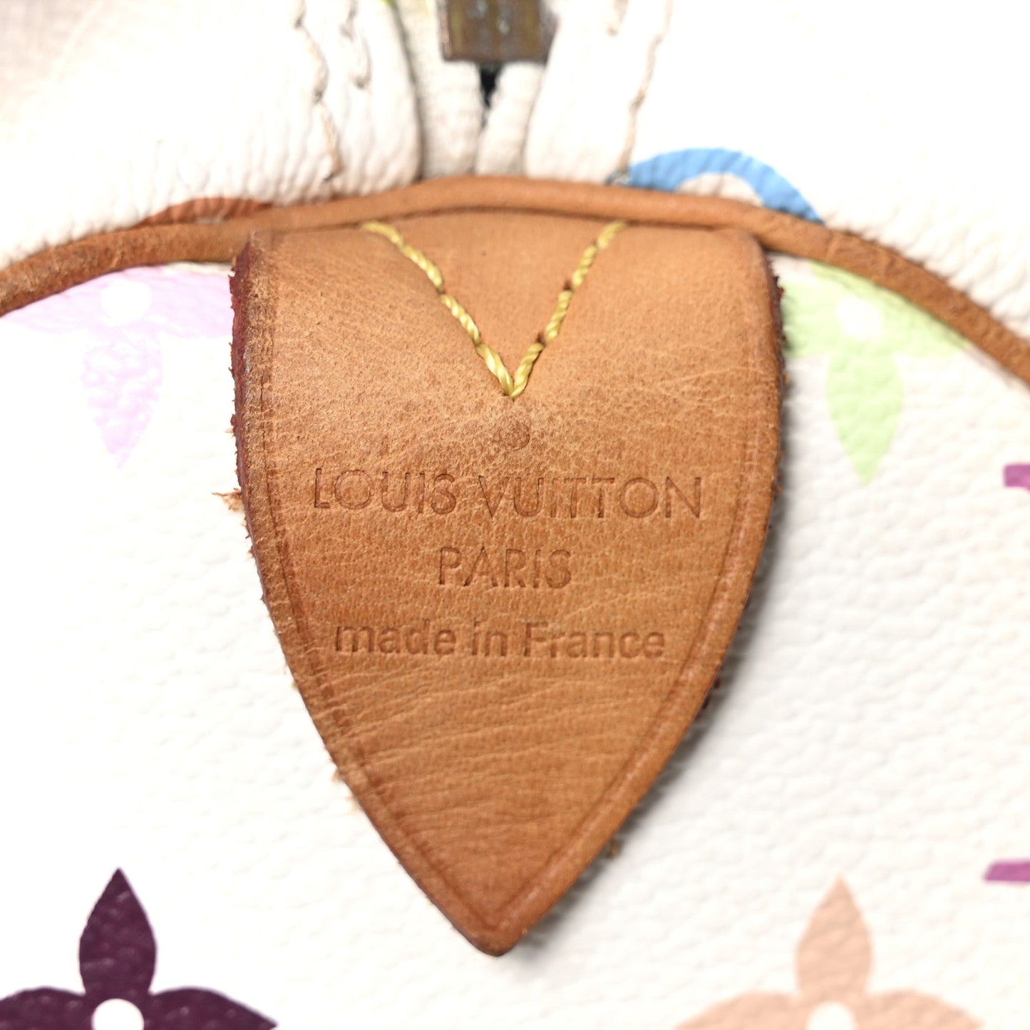 Monogram Multicolor Speedy 30 White
