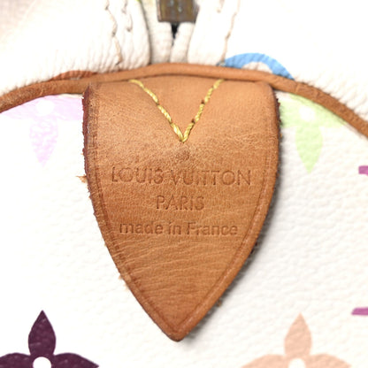 Monogram Multicolor Speedy 30 White