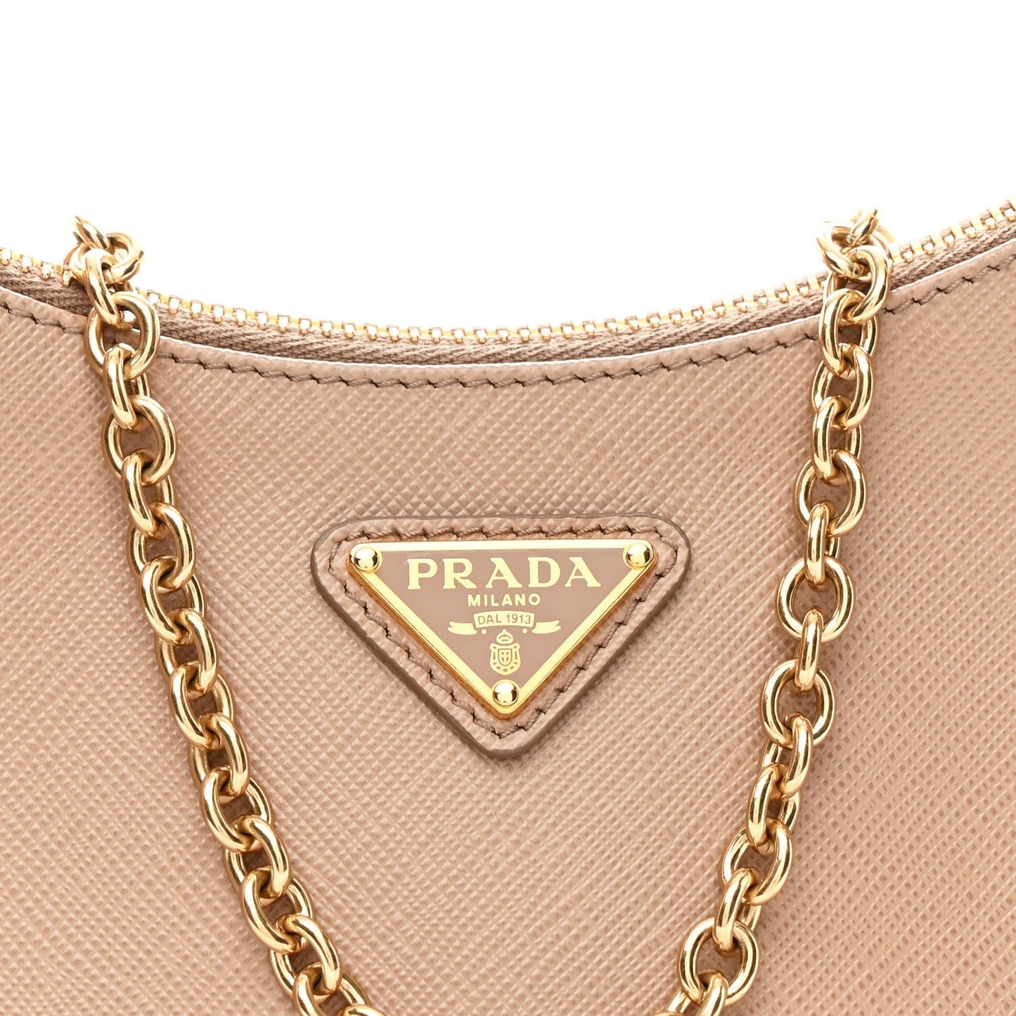 Saffiano Re-Edition 2005 Shoulder Bag Cammeo
