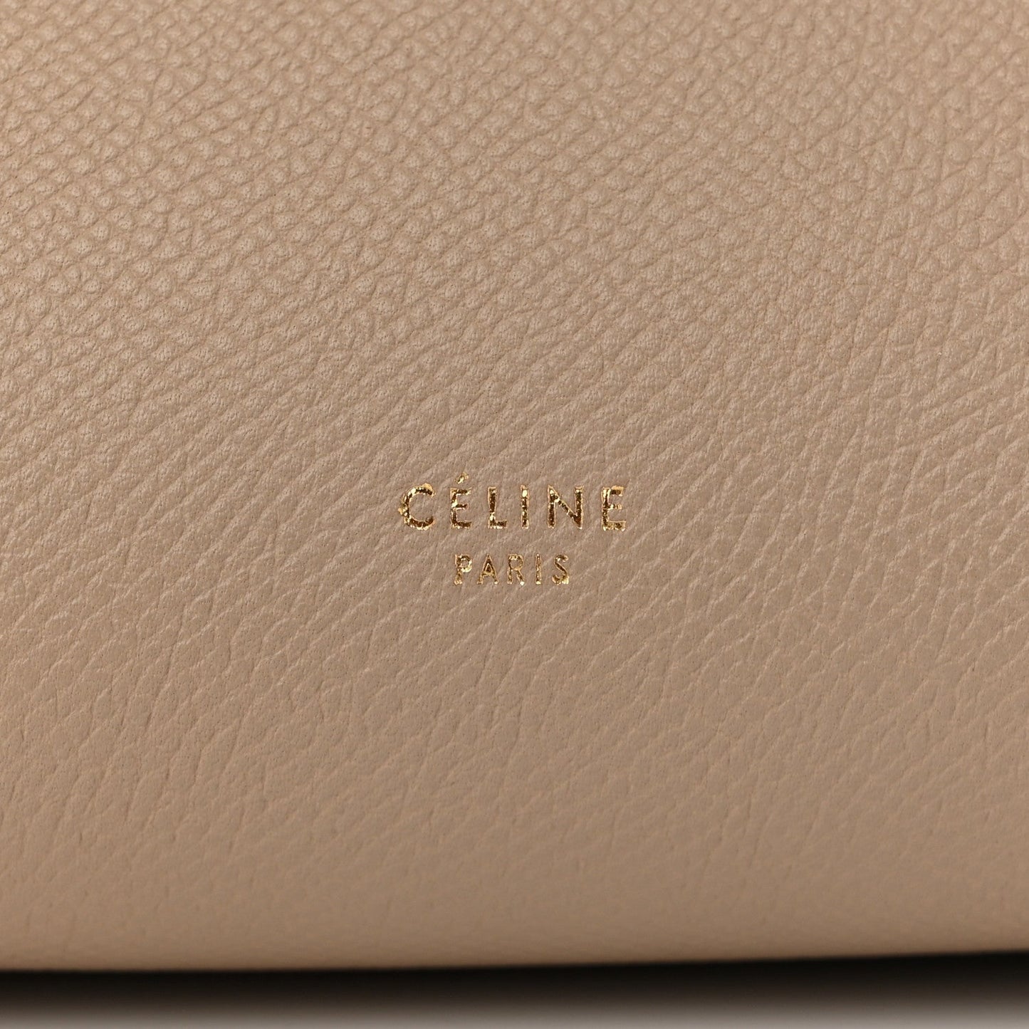 Grained Calfskin Mini Belt Bag Light Taupe
