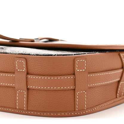 Goyardine Belvedere II PM Messenger Bag Black Gold