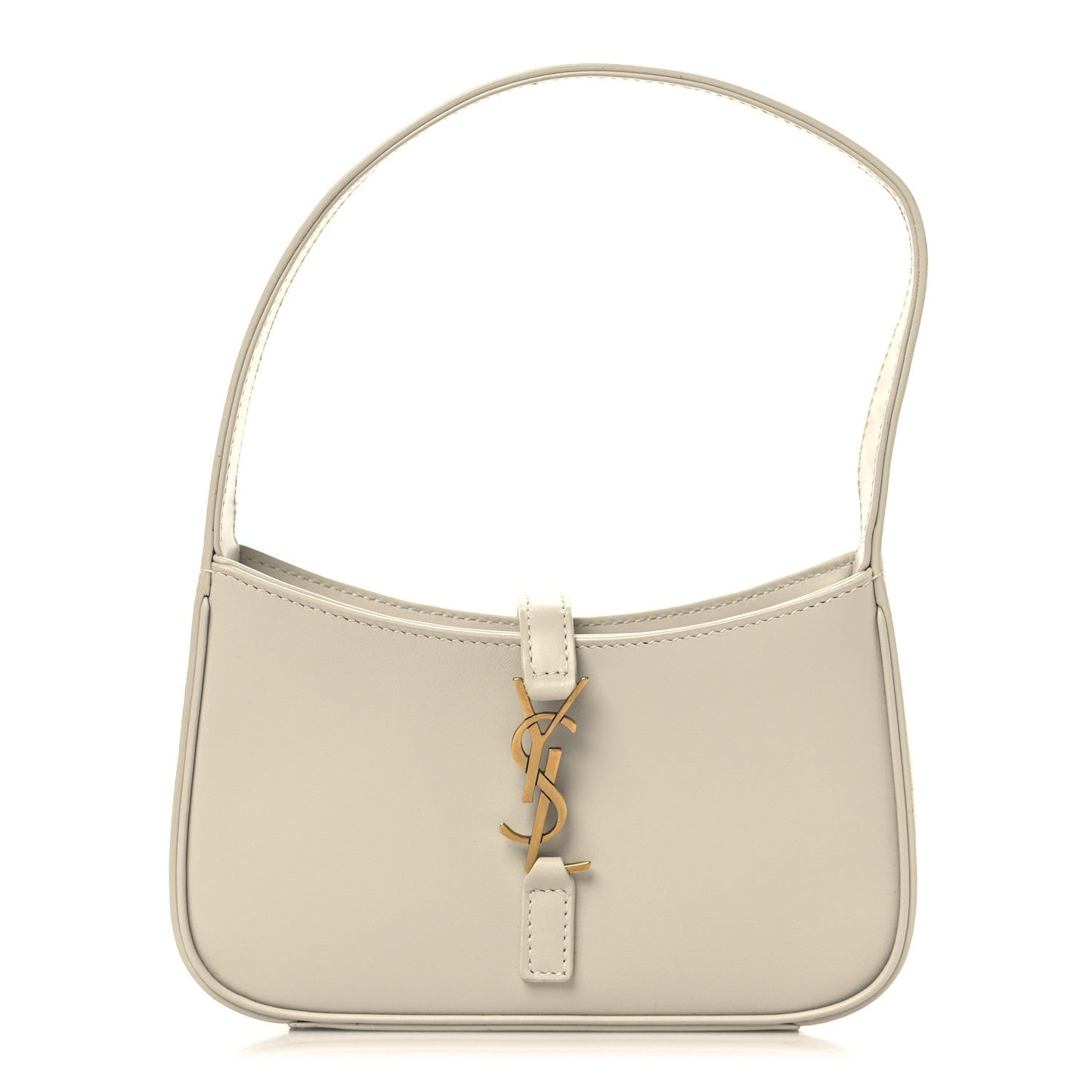 Smooth Calfskin Le 5 A 7 Mini Hobo Crema Soft