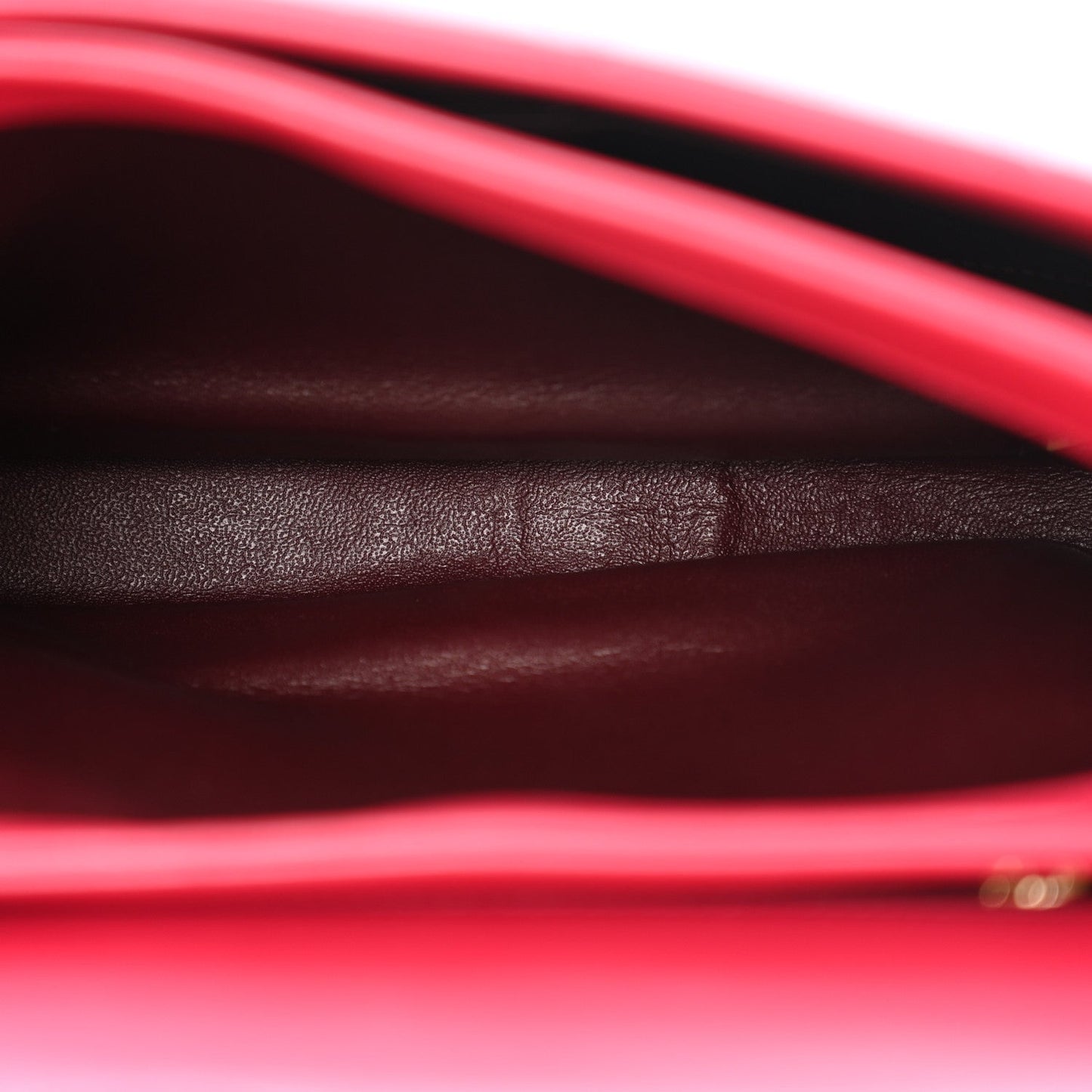 Lambskin Quilted Small Trendy CC Flap Dual Handle Bag Dark Pink