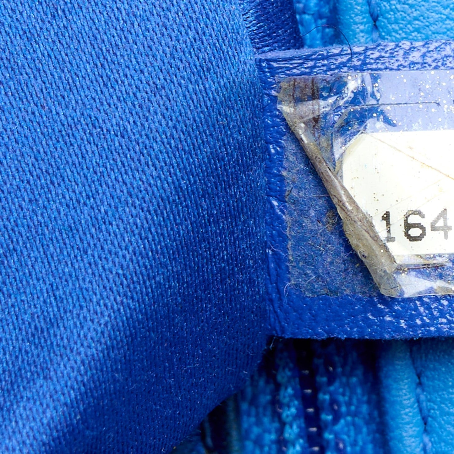 Lambskin Large CC Crossing Flap Blue