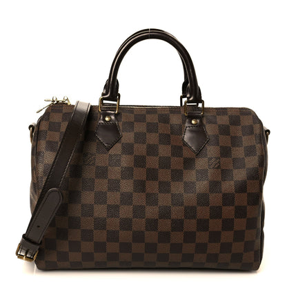 Damier Ebene Speedy Bandouliere 30