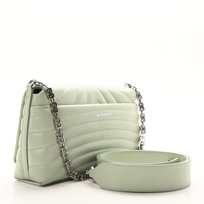 Calfskin Quilted Small 4G Shoulder Bag Light Green