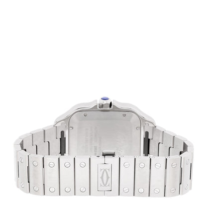 Stainless Steel 39.8mm Santos De Cartier Automatic Watch