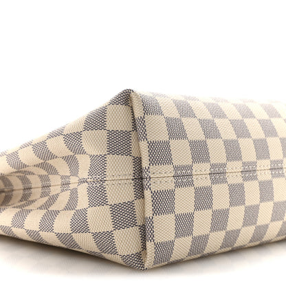Damier Azur Graceful PM Rose Ballerine