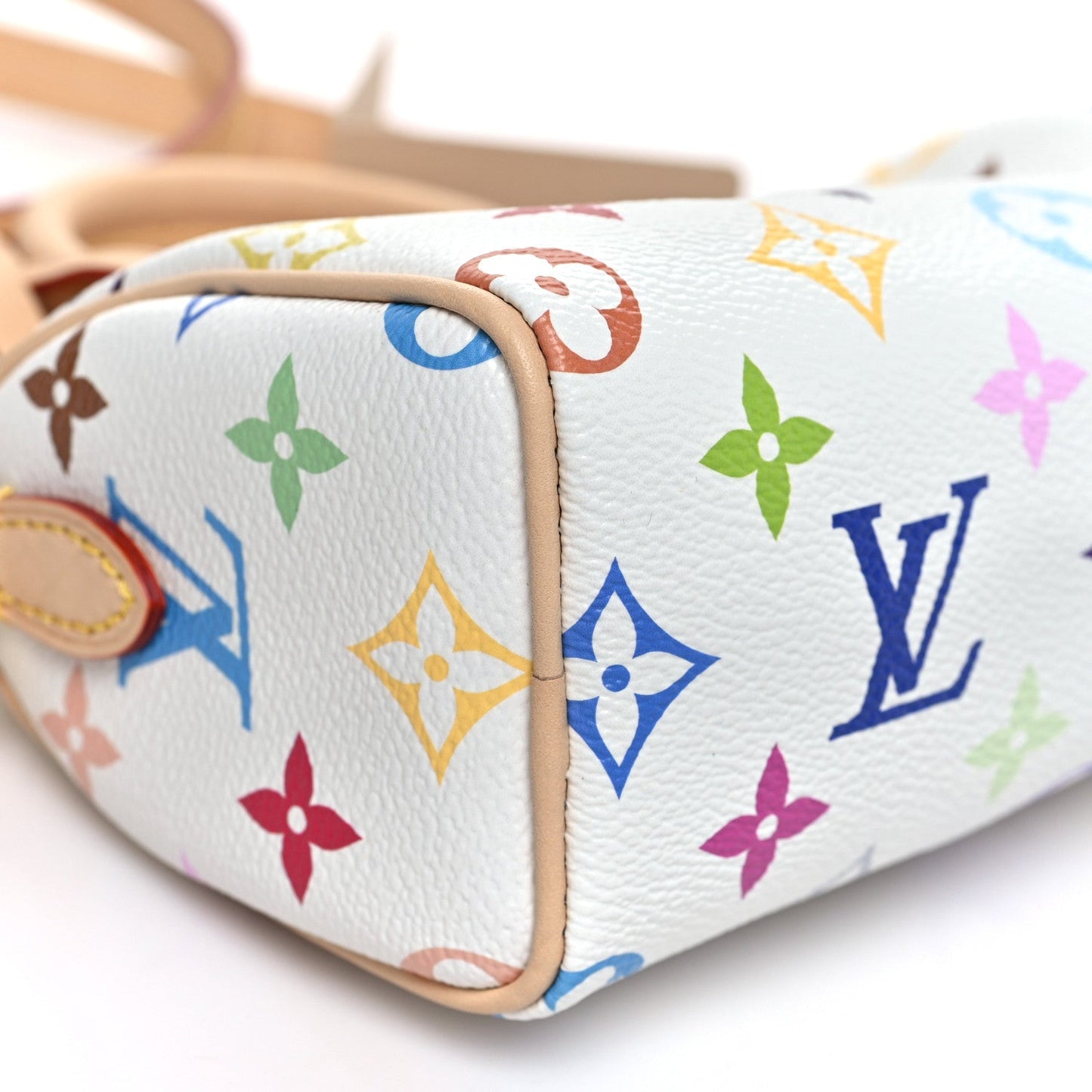 LV X TM Monogram Multicolor Nano Speedy White