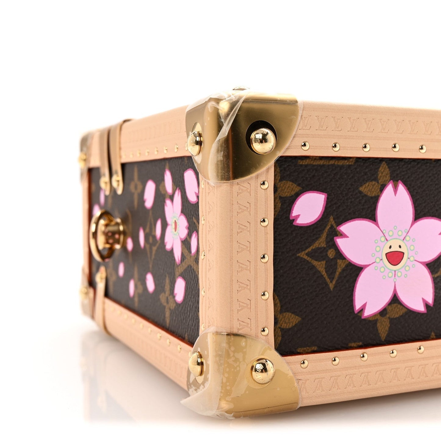 LV X TM Monogram Cherry Blossom Camera Box Sakura Brown