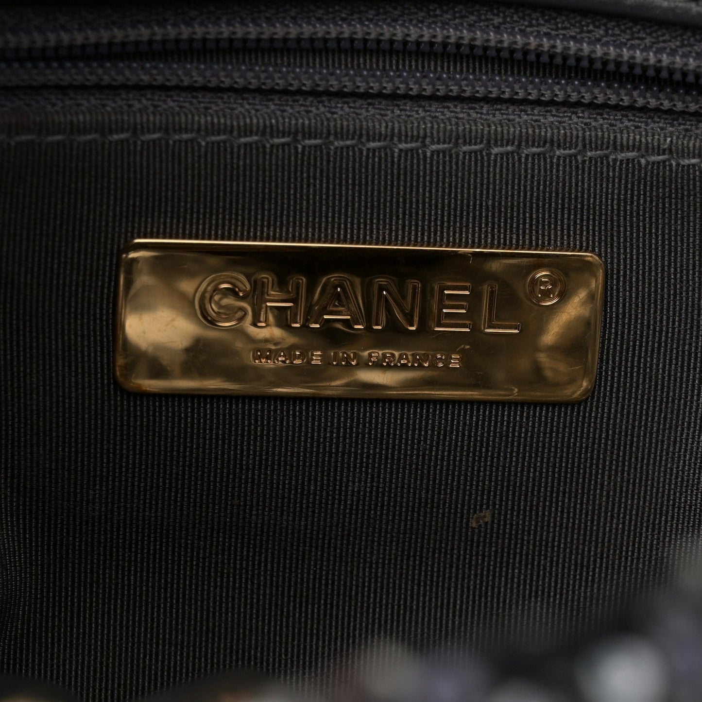 Tweed Sequin Quilted Medium Chanel 19 Flap Black Multicolor