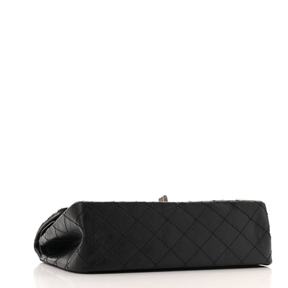 Aged Calfskin Lucky Charms 2.55 Reissue 225 Flap Black