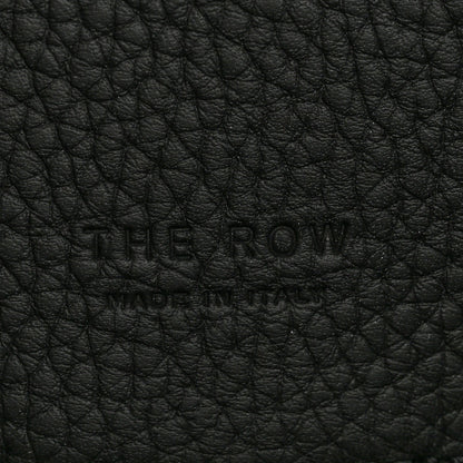 Matte Grained Calfskin Margaux Shoulder 12 Black