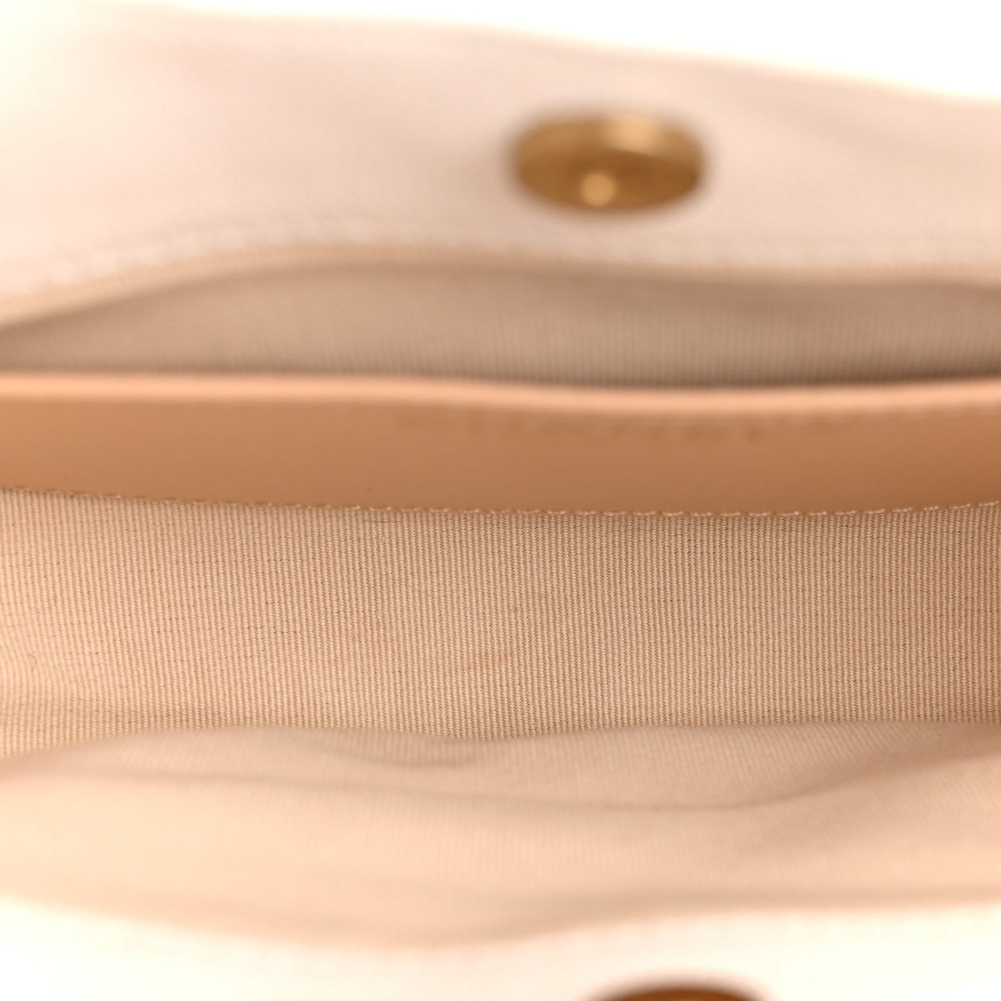 Caviar Quilted Small Wavy CC Hobo White