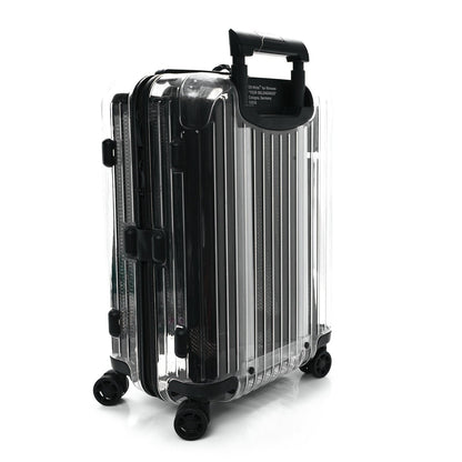X RIMOWA Polycarbonate Luggage Transparent