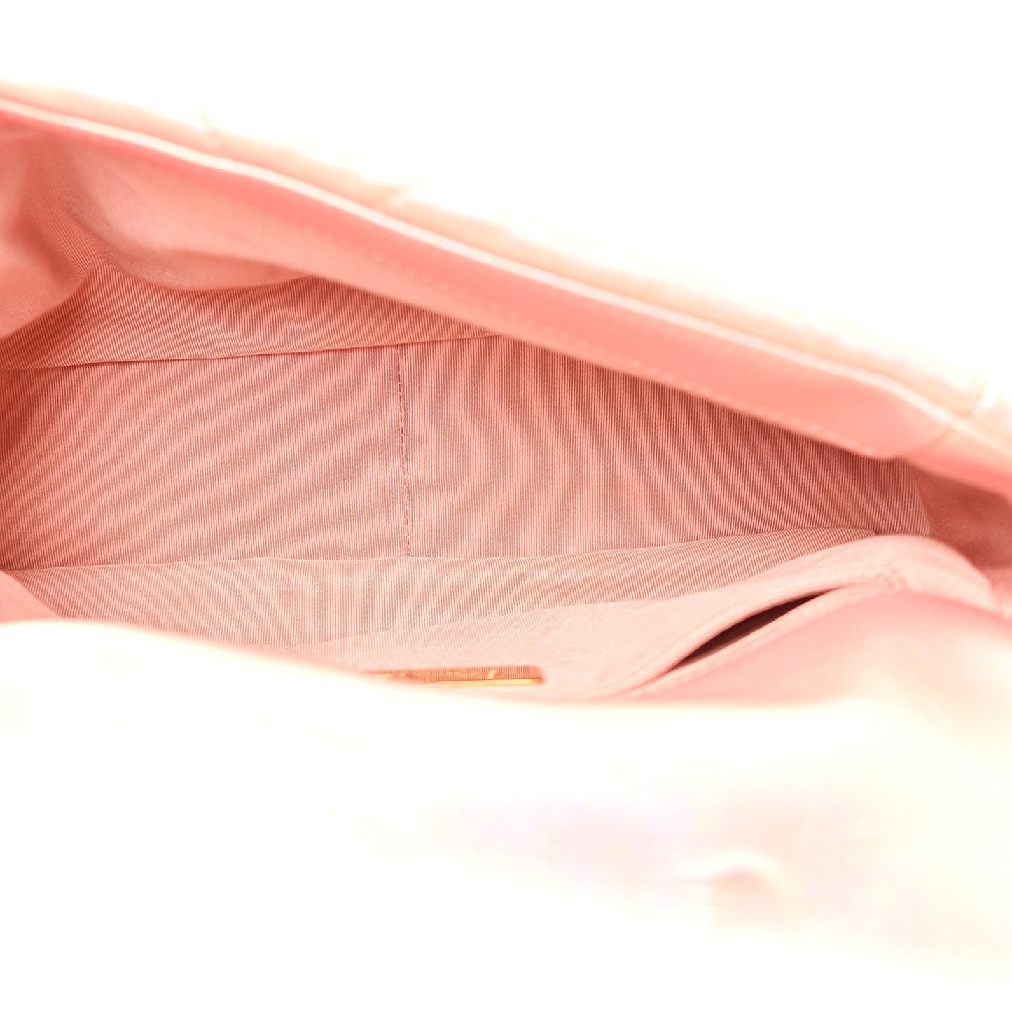 Iridescent Calfskin Quilted Medium Chanel 19 Flap Pink