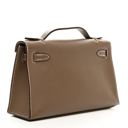 Swift Kelly Pochette Clutch Etoupe