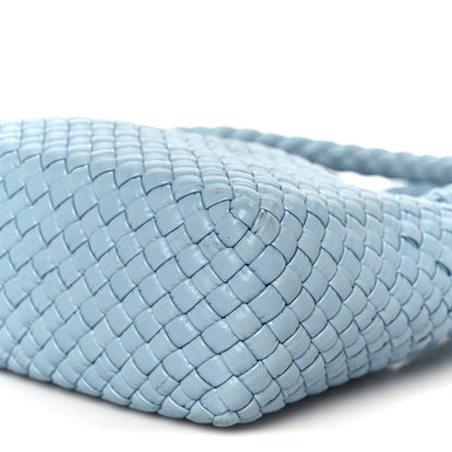 Calfskin Intreccio Small Tosca Ice
