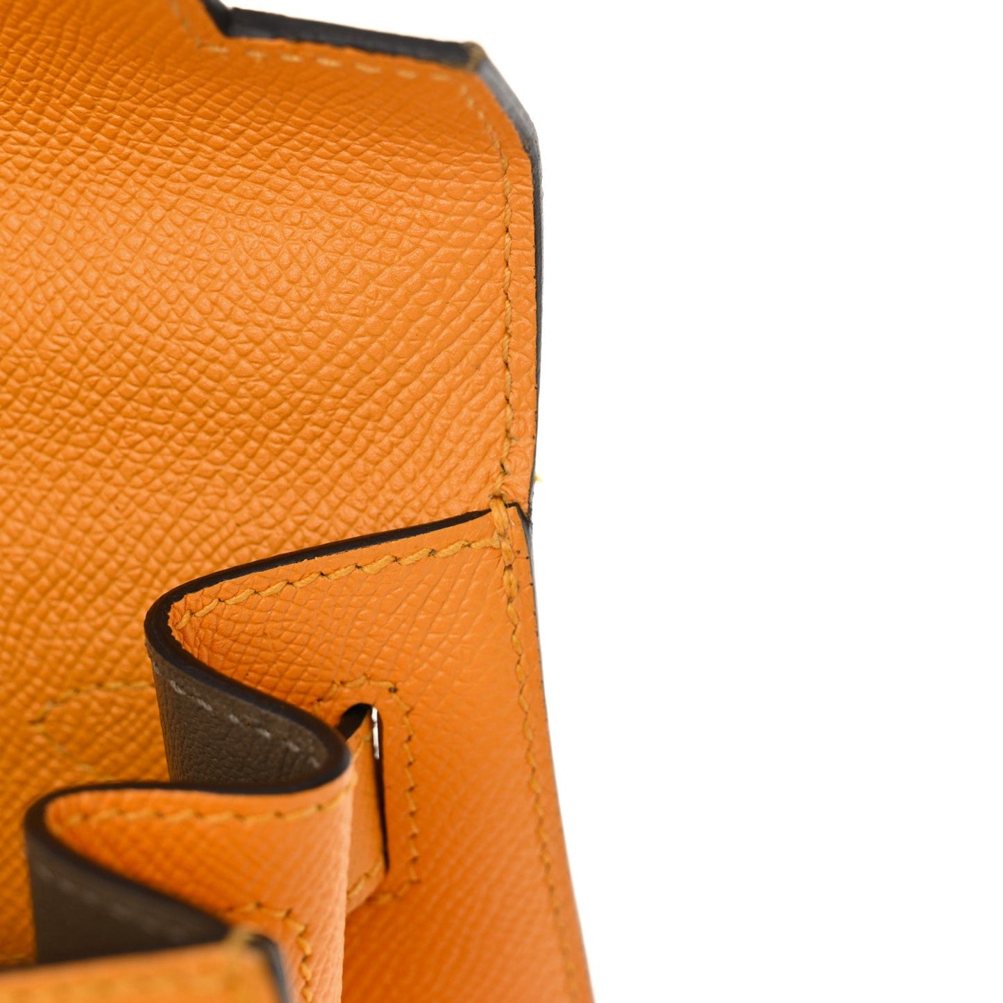 Epsom Horseshoe Kelly Sellier 28 Jaune D'or Etain