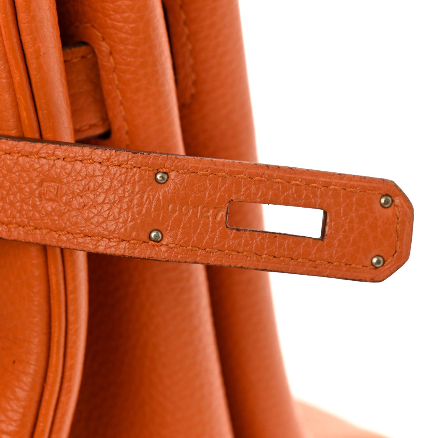 Togo Birkin 35 Orange