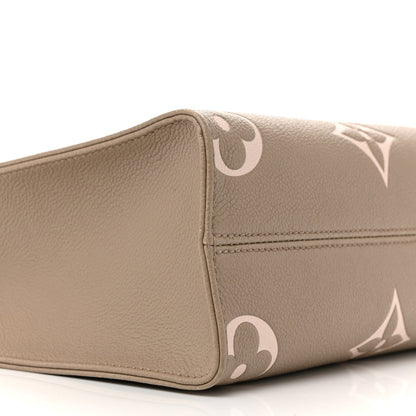 Empreinte Monogram Giant Onthego PM Tourterelle Creme