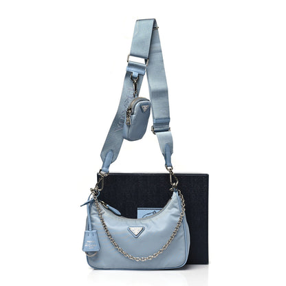Nylon Re-Edition 2005 Shoulder Bag Astrale
