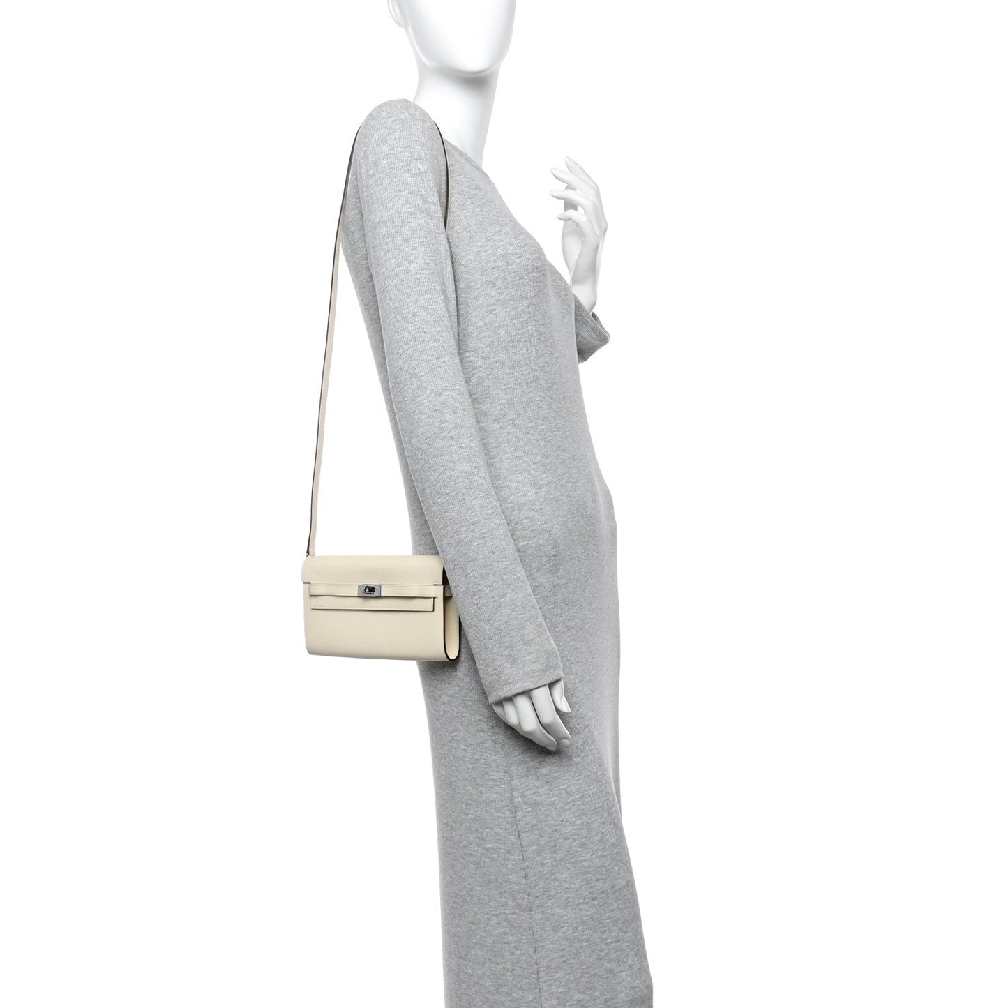Epsom Kelly Wallet To Go Craie