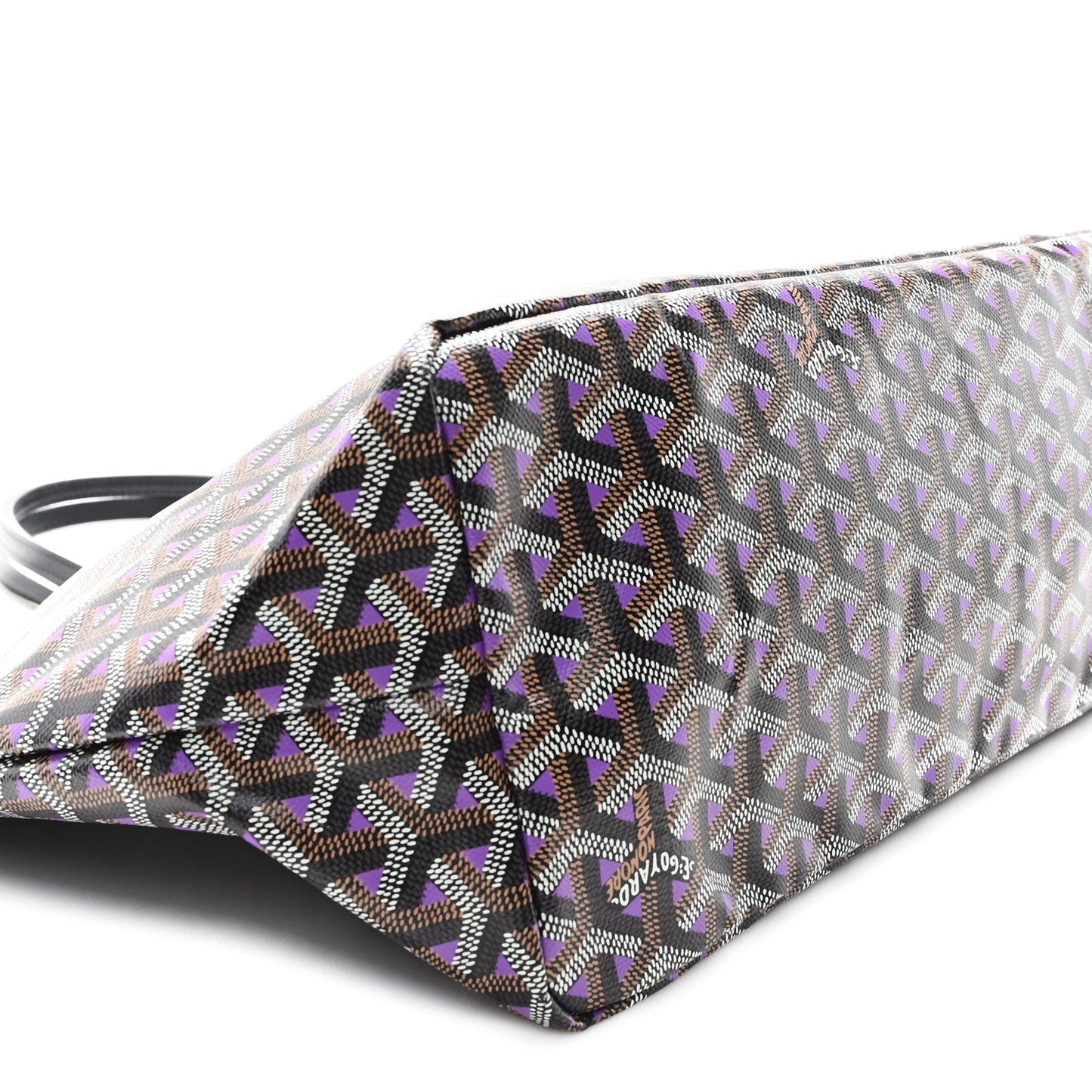 Goyardine Saint Louis Claire Voie PM Black Violet