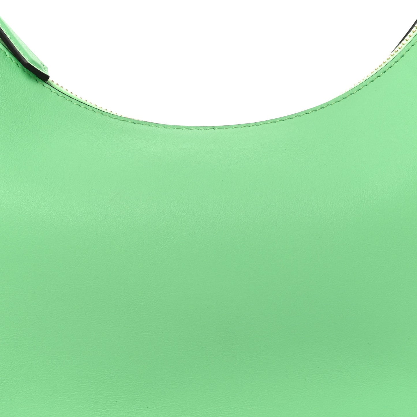 Vitello Grace Matte Small Fendigraphy Hobo Bag Edamame