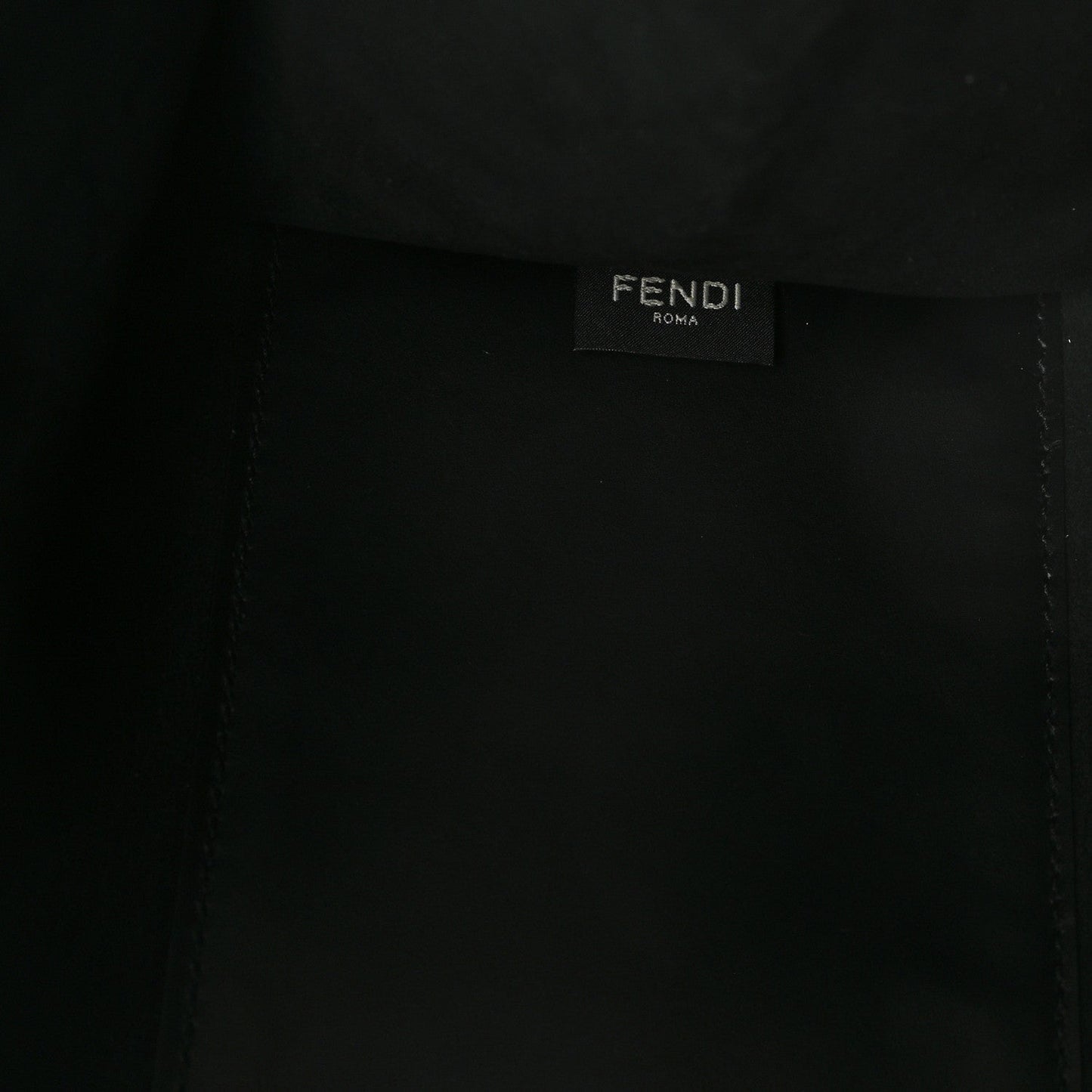 Vitello King Plexiglass Medium Fendi Sunshine Shopper Tote Black