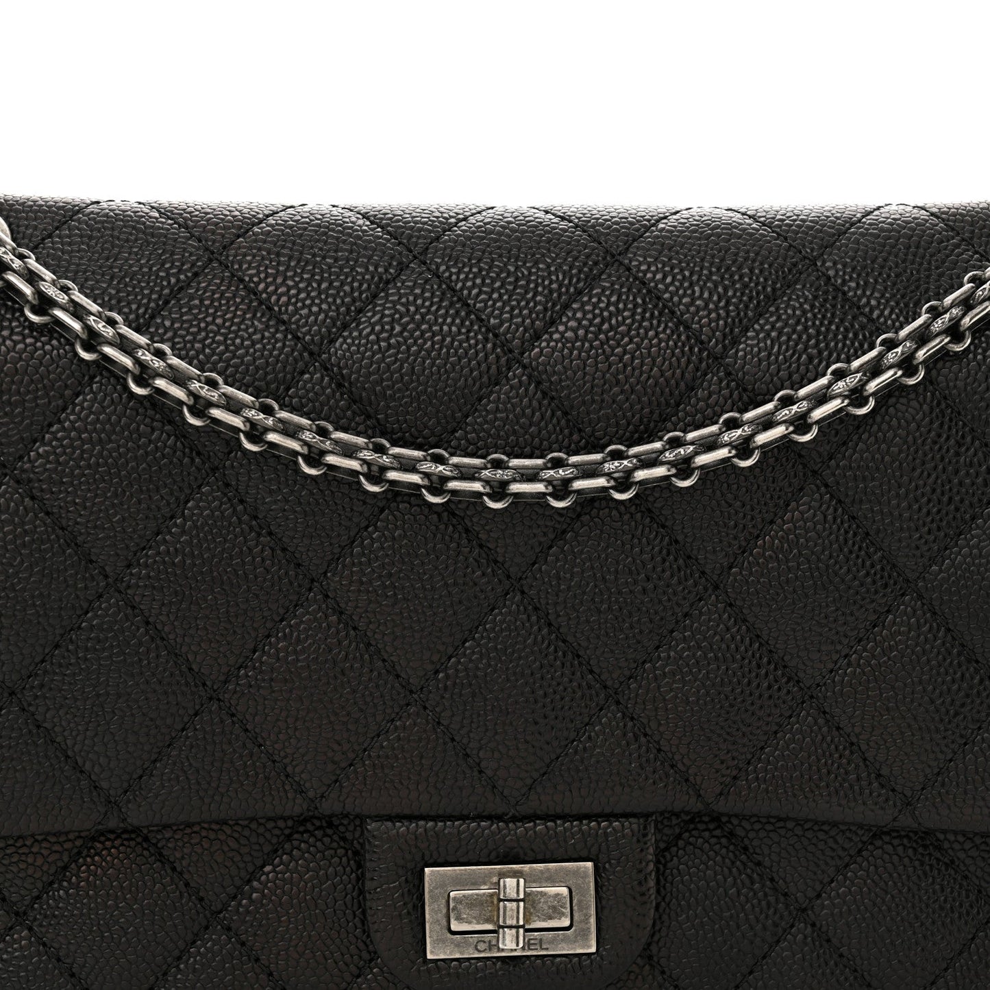 Caviar Quilted 2.55 Reissue 226 Flap Black