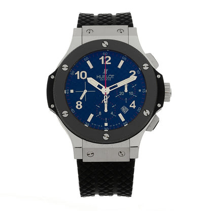 Stainless Steel Ceramic Rubber 44mm Big Bang Automatic Watch Black 301.SB.131.RX