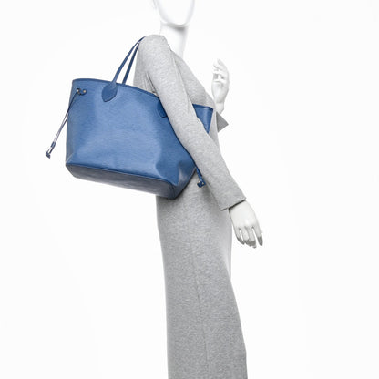 Epi Neverfull MM Denim Blue