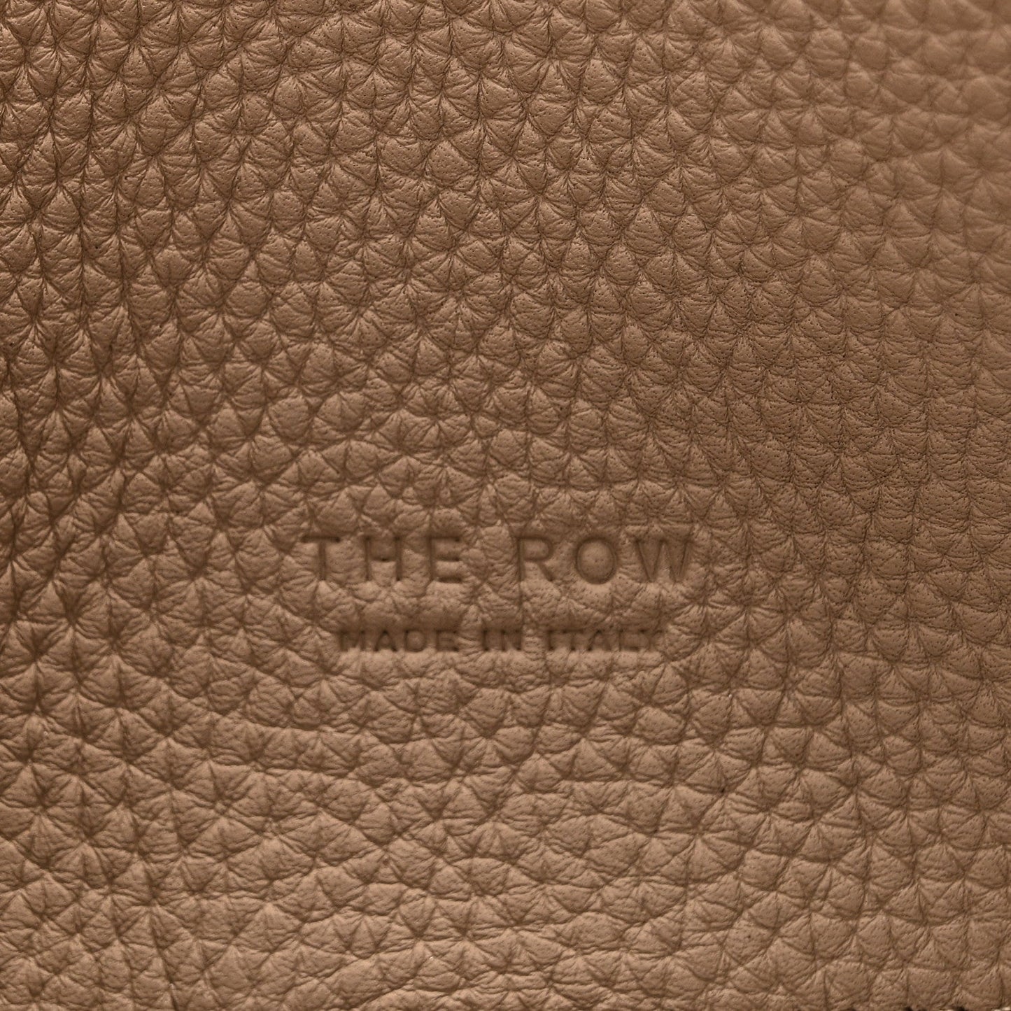Matte Grained Calfskin Soft Margaux 15 Dark Taupe