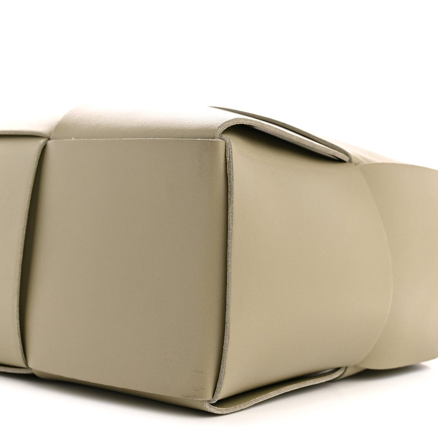 Nappa Maxi Intrecciato Medium Arco Tote Travertine