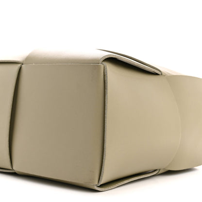 Nappa Maxi Intrecciato Medium Arco Tote Travertine