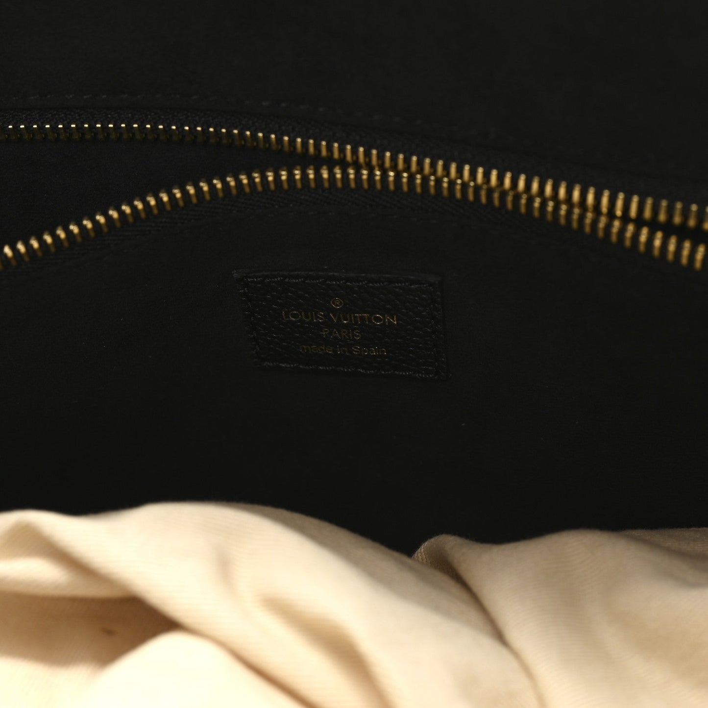 Empreinte Monogram Giant Neverfull MM Black Beige